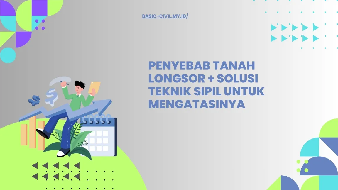 Teknik sipil pencegah longsor (revetment, soil nailing, retaining wall)